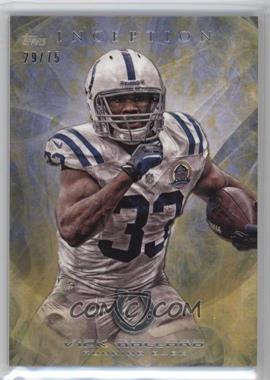 2013 Topps Inception - [Base] - Yellow #3 - Vick Ballard /75