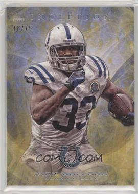 2013 Topps Inception - [Base] - Yellow #3 - Vick Ballard /75