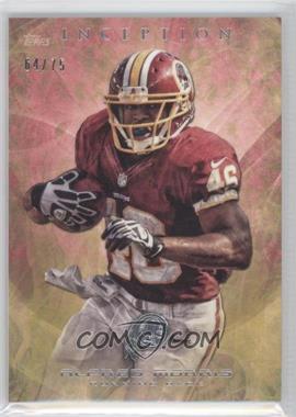 2013 Topps Inception - [Base] - Yellow #47 - Alfred Morris /75