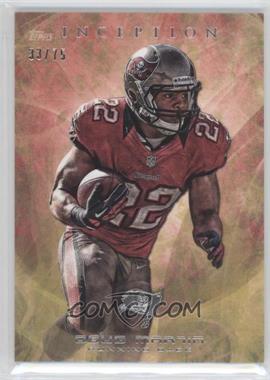 2013 Topps Inception - [Base] - Yellow #89 - Doug Martin /75