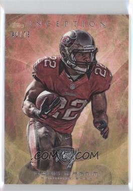 2013 Topps Inception - [Base] - Yellow #89 - Doug Martin /75