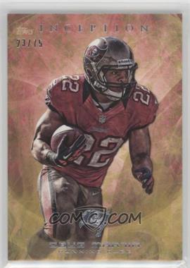 2013 Topps Inception - [Base] - Yellow #89 - Doug Martin /75