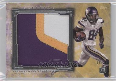 2013 Topps Inception - Rookie Jumbo Relics - Yellow #RJR-CP - Cordarrelle Patterson /25