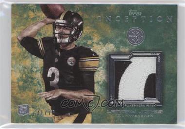 2013 Topps Inception - Rookie Patch Relics - Green #RP-LJ - Landry Jones /75