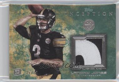 2013 Topps Inception - Rookie Patch Relics - Green #RP-LJ - Landry Jones /75