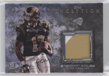 2013 Topps Inception - Rookie Patch Relics #RP-SB - Stedman Bailey /93