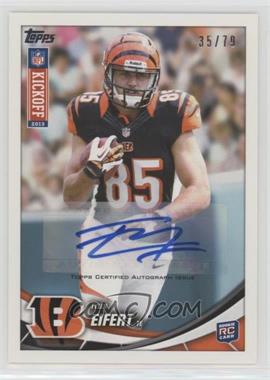 2013 Topps Kickoff - [Base] - Autographs #18 - Tyler Eifert /79