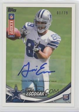 2013 Topps Kickoff - [Base] - Autographs #24 - Gavin Escobar /79 [Noted]