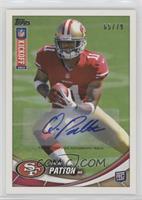 Quinton Patton [Noted] #/79