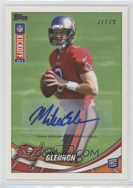 2013 Topps Kickoff - [Base] - Autographs #39 - Mike Glennon /79