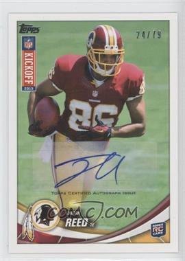 2013 Topps Kickoff - [Base] - Autographs #40 - Jordan Reed /79