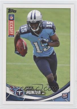 2013 Topps Kickoff - [Base] #15 - Justin Hunter