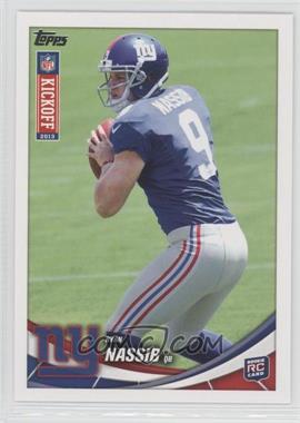 2013 Topps Kickoff - [Base] #30 - Ryan Nassib