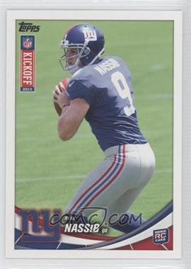 2013 Topps Kickoff - [Base] #30 - Ryan Nassib