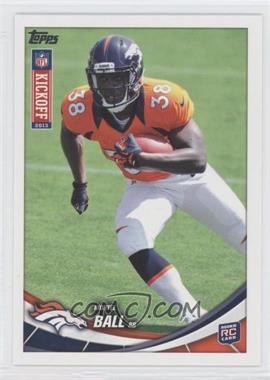 2013 Topps Kickoff - [Base] #4 - Montee Ball