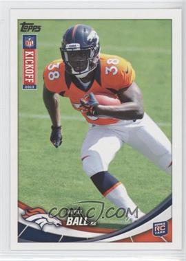 2013 Topps Kickoff - [Base] #4 - Montee Ball