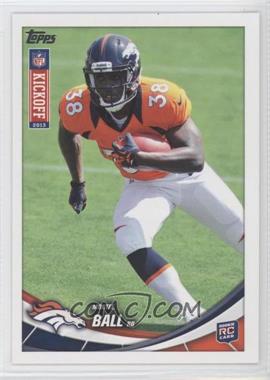 2013 Topps Kickoff - [Base] #4 - Montee Ball