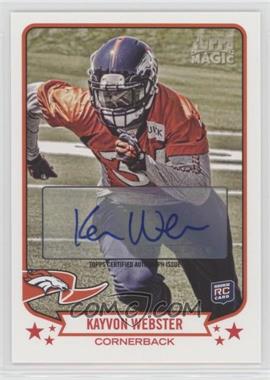 2013 Topps Magic - [Base] - Autographs #10 - Kayvon Webster