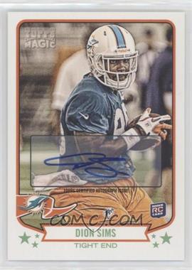 2013 Topps Magic - [Base] - Autographs #54 - Dion Sims