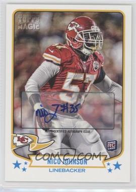 2013 Topps Magic - [Base] - Autographs #8 - Nico Johnson