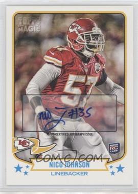 2013 Topps Magic - [Base] - Autographs #8 - Nico Johnson