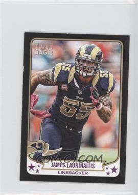 2013 Topps Magic - [Base] - Mini Black #189 - James Laurinaitis