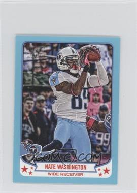 2013 Topps Magic - [Base] - Mini Blue #244 - Nate Washington