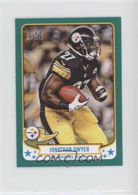 2013 Topps Magic - [Base] - Mini Green #208 - Jonathan Dwyer