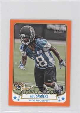 2013 Topps Magic - [Base] - Mini Orange #22 - Ace Sanders