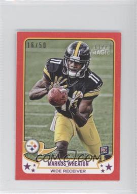 2013 Topps Magic - [Base] - Mini Red #17 - Markus Wheaton /50