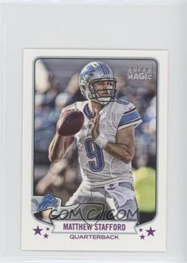 2013 Topps Magic - [Base] - Mini #174 - Matthew Stafford