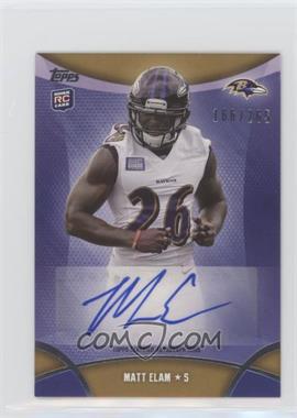 2013 Topps Mini - Autographs #MA-ME - Matt Elam /265