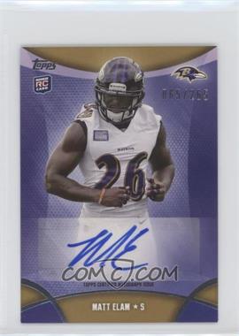 2013 Topps Mini - Autographs #MA-ME - Matt Elam /265