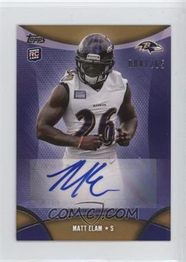 2013 Topps Mini - Autographs #MA-ME - Matt Elam /265