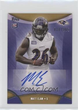 2013 Topps Mini - Autographs #MA-ME - Matt Elam /265