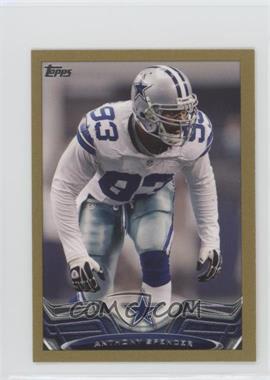 2013 Topps Mini - [Base] - Gold #127 - Anthony Spencer /58