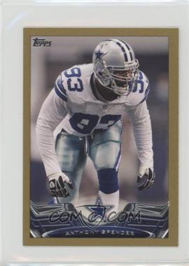 2013 Topps Mini - [Base] - Gold #127 - Anthony Spencer /58