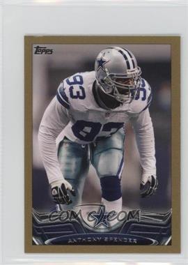 2013 Topps Mini - [Base] - Gold #127 - Anthony Spencer /58