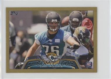 2013 Topps Mini - [Base] - Gold #35 - Luke Joeckel /58