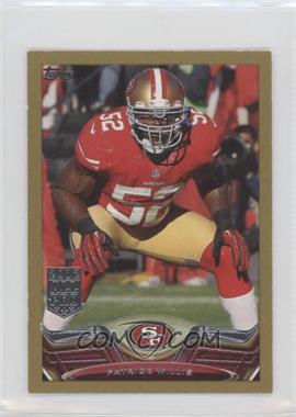 2013 Topps Mini - [Base] - Gold #380 - All-Pro - Patrick Willis /58 [EX to NM]