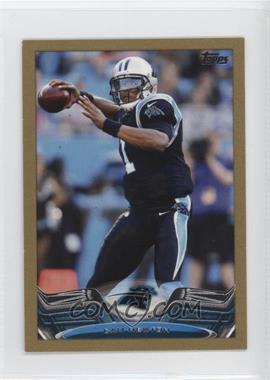 2013 Topps Mini - [Base] - Gold #390 - Cam Newton /58