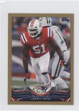 2013 Topps Mini - [Base] - Gold #424 - Jerod Mayo /58