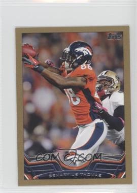 2013 Topps Mini - [Base] - Gold #51 - Demaryius Thomas /58