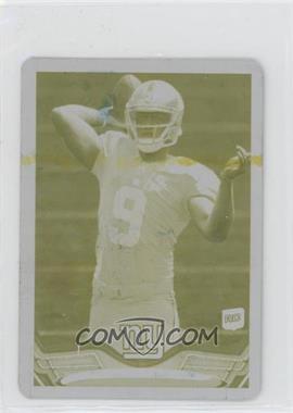 2013 Topps Mini - [Base] - Printing Plate Yellow #159 - Ryan Nassib /1 [Poor to Fair]