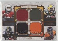 Stepfan Taylor, Johnathan Franklin, Le’Veon Bell, Montee Ball #/50