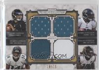 Blaine Gabbert, Maurice Jones-Drew, Justin Blackmon, Denard Robinson #/75