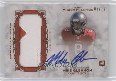 2013 Topps Museum Collection - Jumbo Patch Autograph - Copper #MJPA-MG - Mike Glennon /15