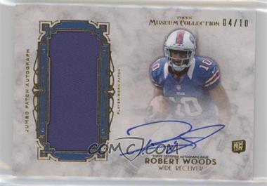 2013 Topps Museum Collection - Jumbo Patch Autograph - Gold #MJPA-RW - Robert Woods /10