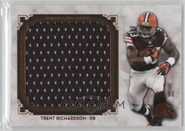 2013 Topps Museum Collection - Jumbo Relic - Copper #MJR-TR - Trent Richardson /50