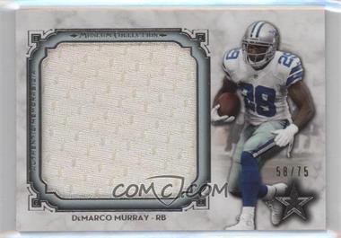 2013 Topps Museum Collection - Jumbo Relic #MJR-DMU - DeMarco Murray /75